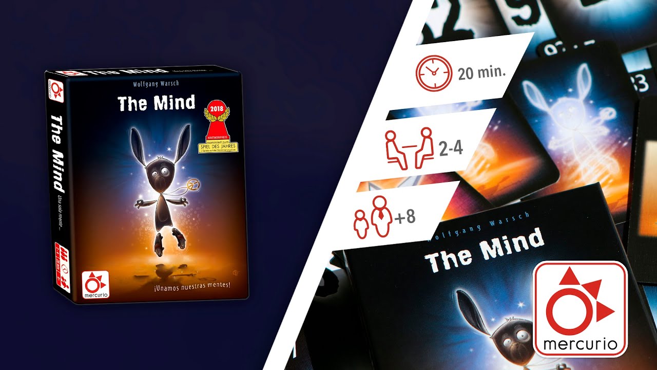 Juego de Mesa Mercurio The Mind, conecta tu mente con otros jugadores