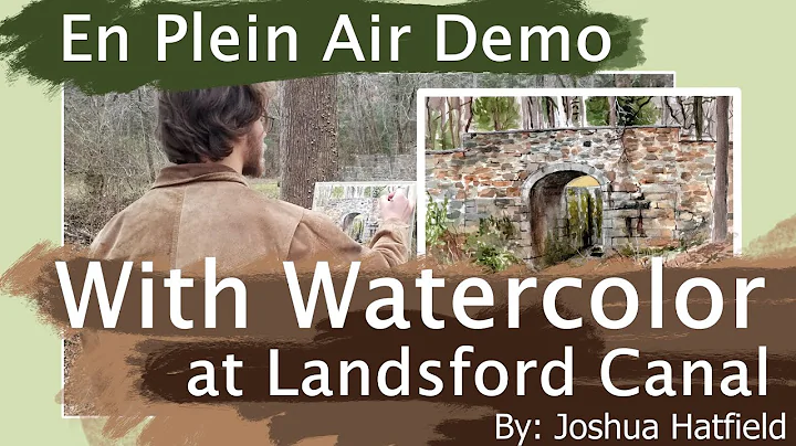 Painting History En Plein Air - Watercolor Demo
