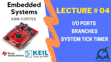 Lect 4: IO Ports and Branches- ARM Cortex M4 Microcontroller [Embedded Systems]