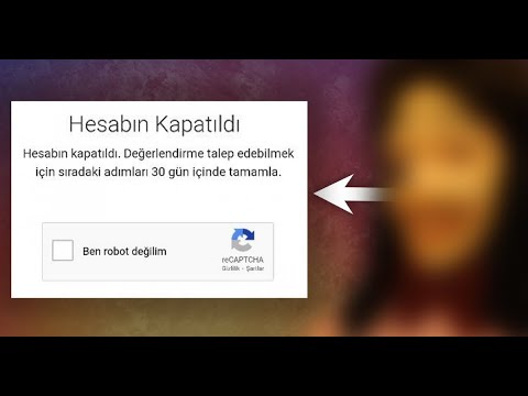 İnstagram Hesabını Kapatan Fotoğrafı Denedim! (HESABIM KAPANDI)