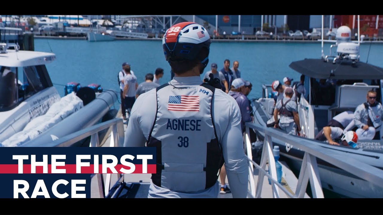 The First Race - Mac Agnese, America's Cup Trimmer