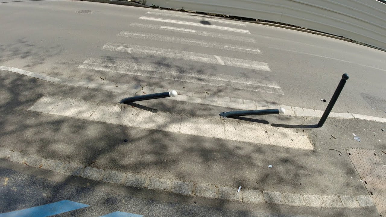 Typologie d'un accident et durée de vie d'un potelet