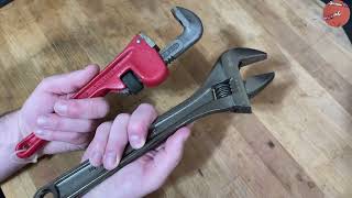 Pipe Wrench vs Adjustable Wrench
