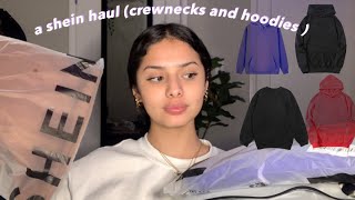 a shein try on haul (hoodies & crewnecks)