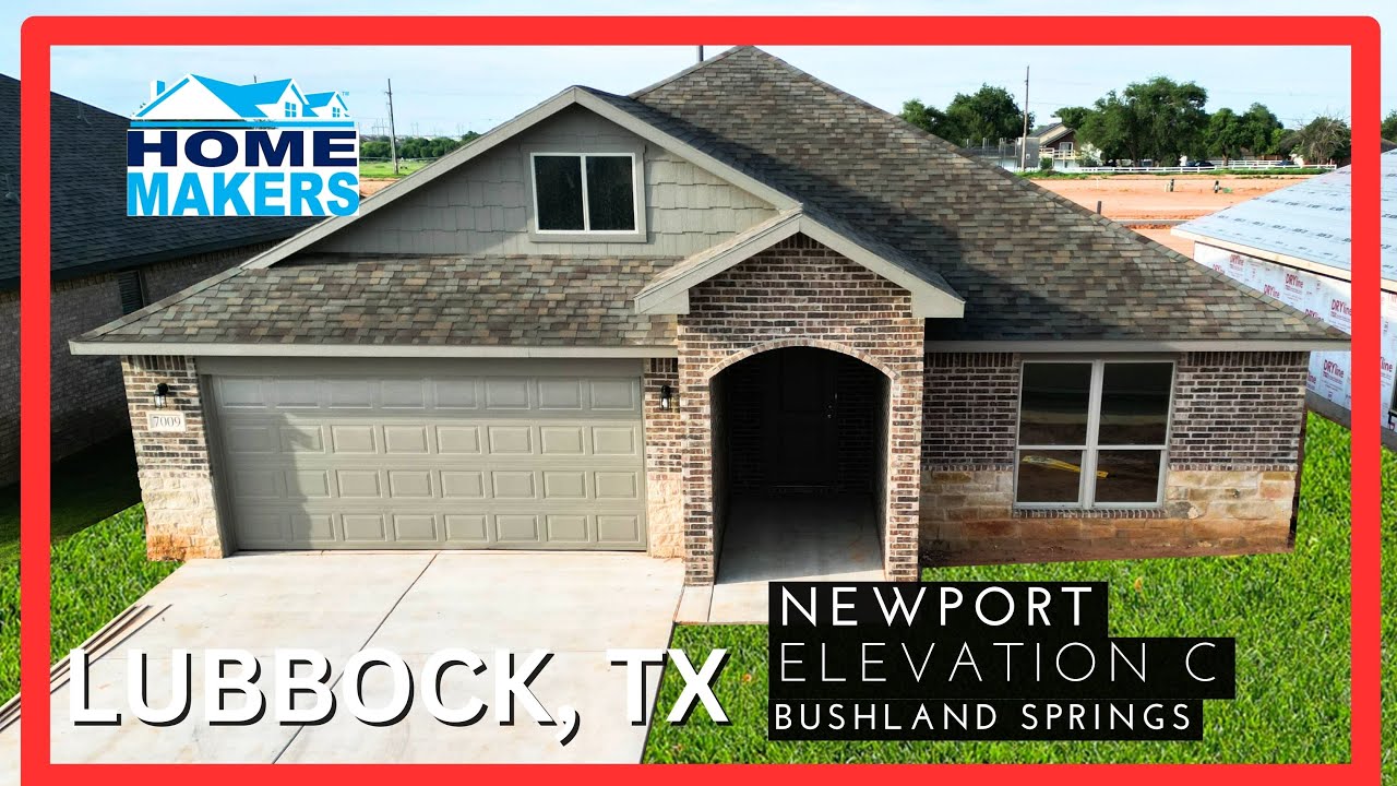 Newport Elevation C Lubbock, TX Bushland Springs YouTube
