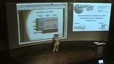 LDAPCon 2011 - "Pros and cons for using LDAP as backend for an RBAC system"
