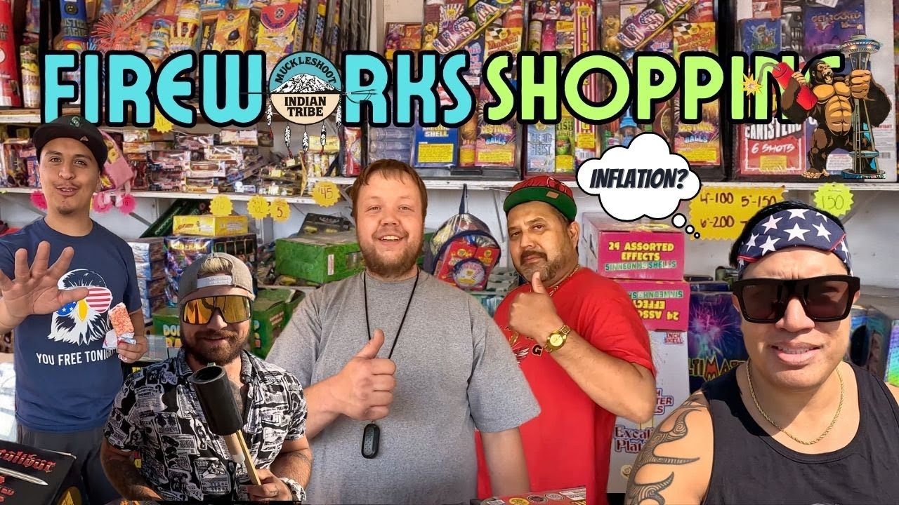 2023 Muckleshoot Firework Mall Shopping $500 Budget 4K 🇺🇸