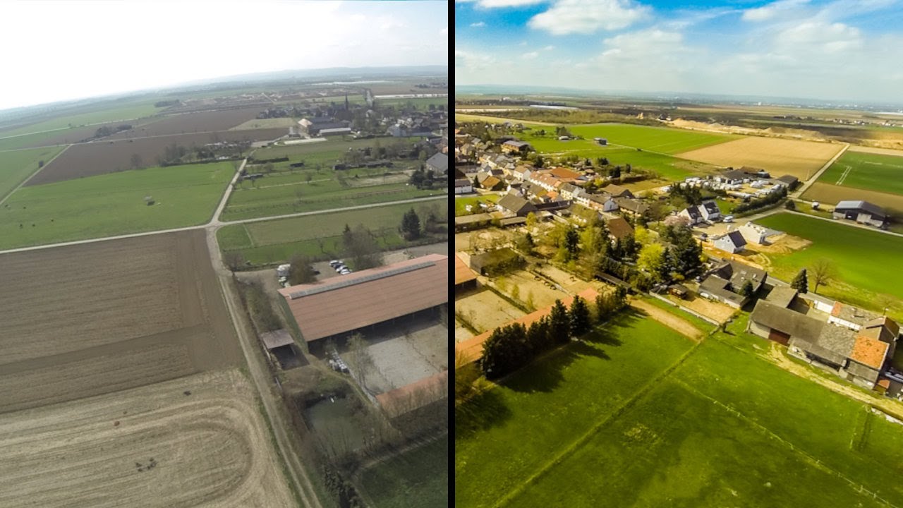 Dji Phantom 19 Gopro Hero3 Luftbild Fotos Bearbeiten Youtube