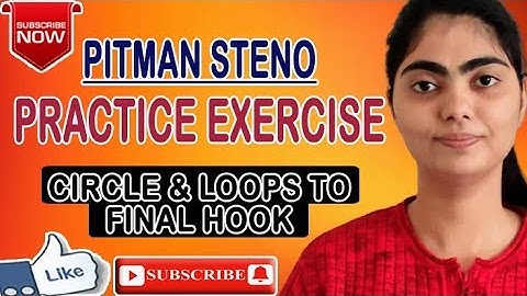 PRACTICE EXERCISE | CIRCLE AND LOOPS TO FINAL HOOK | BY JANVI MA