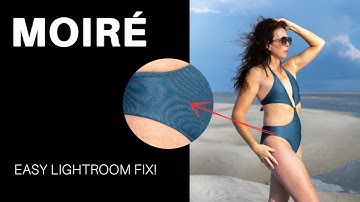 Mastering Moiré Removal: Effortless Techniques in Adobe Lightroom