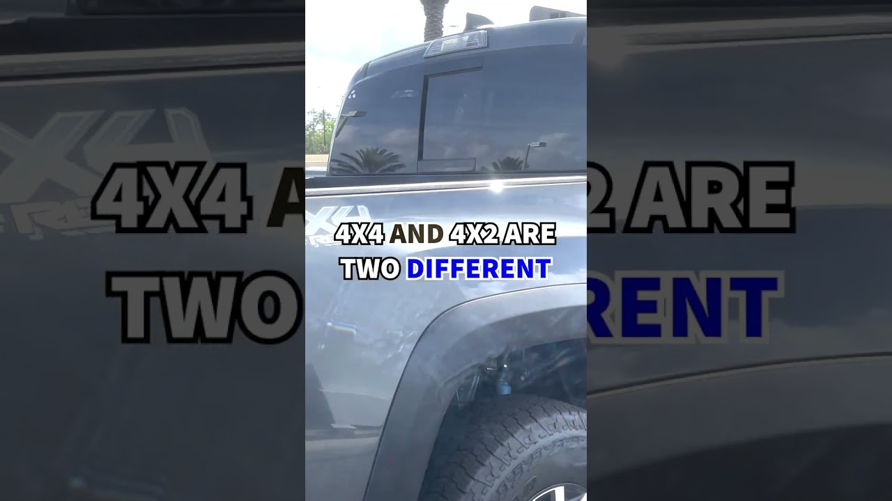 Expert Explains The 4x2 vs 4x4 Difference on a 