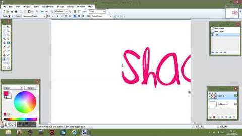 Paint.NET Beginners Tutorial - Shadow