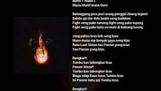 Zein Panzer - Batu Api ( Lyric Video )
