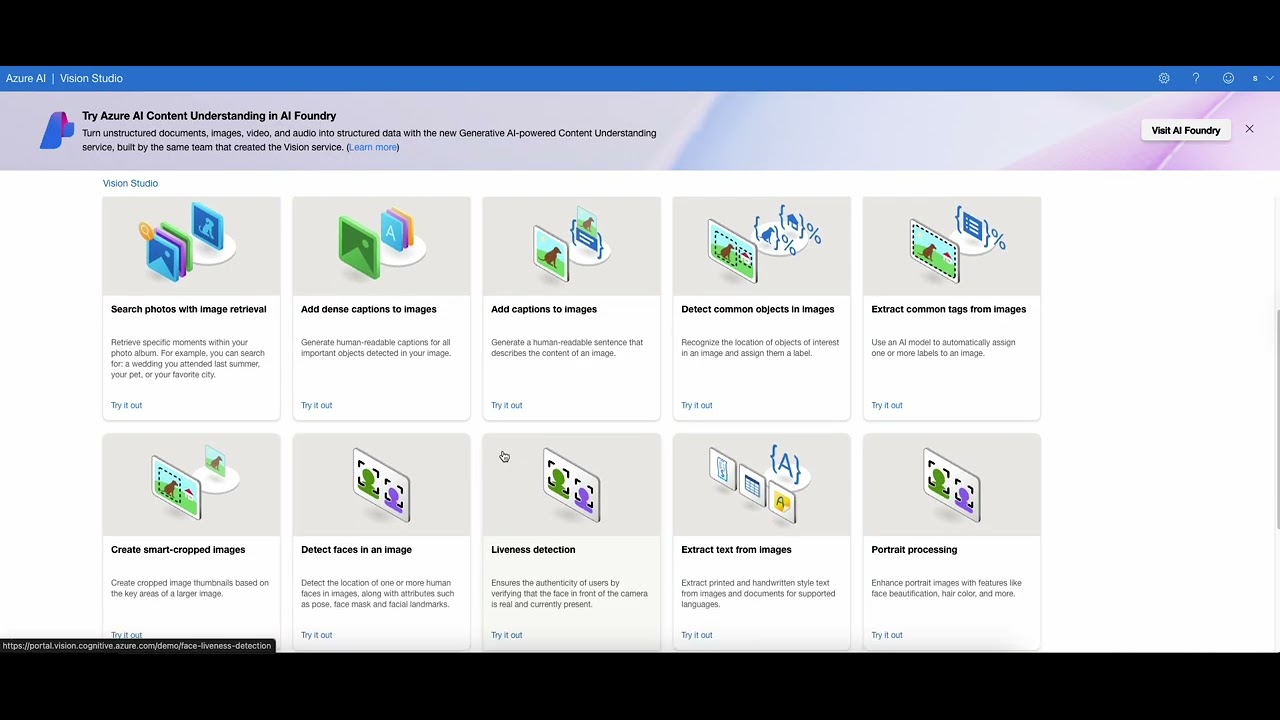 Getting Started with Azure AI Computer Vision Service - YouTube