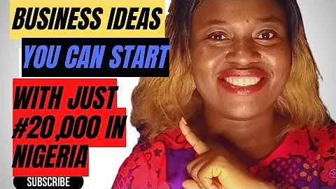 Business Ideas you can start with #20,000/Side Hus...