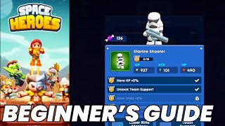Space Heroes: Galactic RPG Gameplay After 1 Week & Beginner Guide