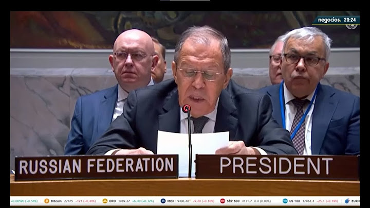 Rusia celebra su primera reunión del Consejo de Seguridad de la ONU en suelo estadounidense