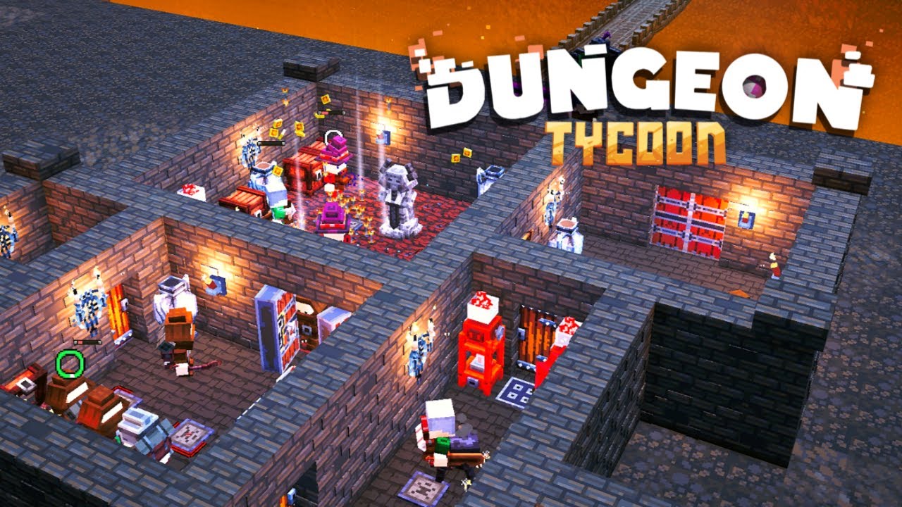 손님 맞을래요? 시전 가능한 던전 만드는 경영 신작 게임 [던전 타이쿤 Dungeon Tycoon]