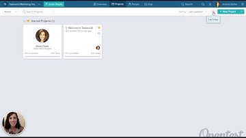 View Projects in List and Grid View