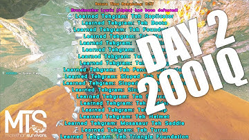 This 200iq Play Got Us Tek On Day 2 MTS Ark!