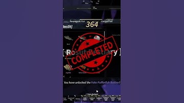 completing ALL bestiary in fisch #fisch