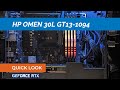 HP Omen 30L GT13-1094 Liquid Cooled Ryzen 7 5800X 32GB 1TB + 2TB NVIDIA RTX 3060 Ti Gaming Desktop