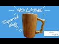 Making a tapered mug without a lathe | woodworking | DIY