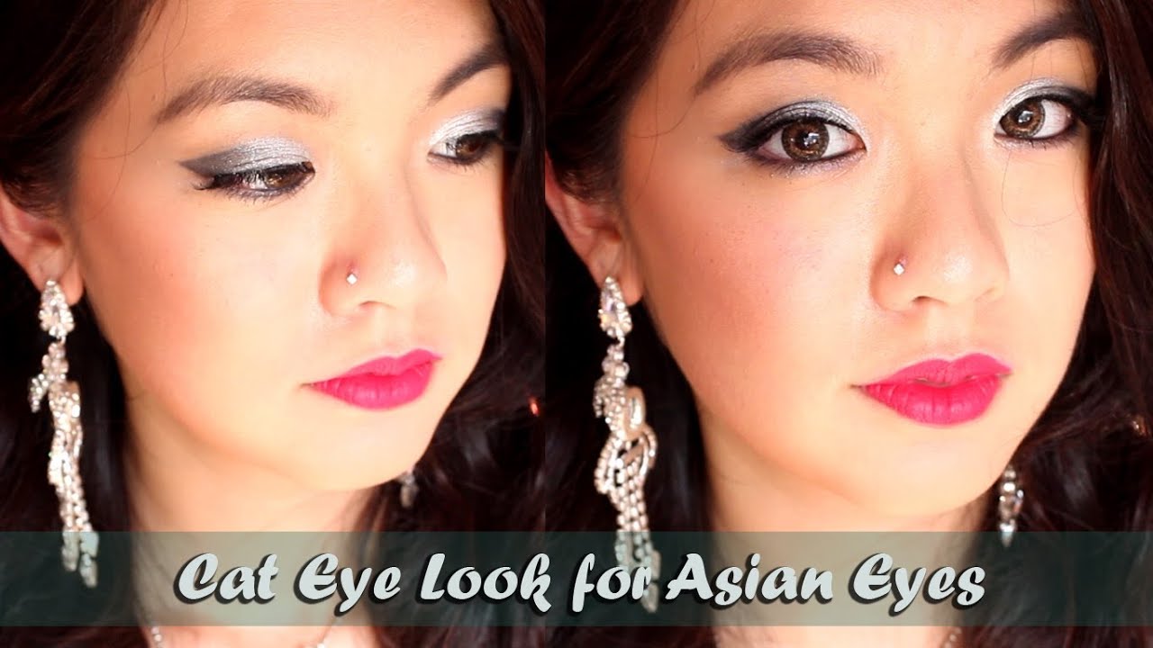 Cat Eye Makeup For Asian Eyes - Prom - Youtube