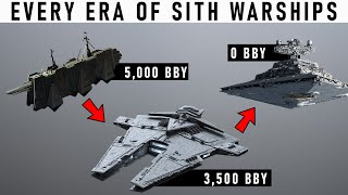 All Sith Warships Explained (5000+ Years) - Star Wars Legends