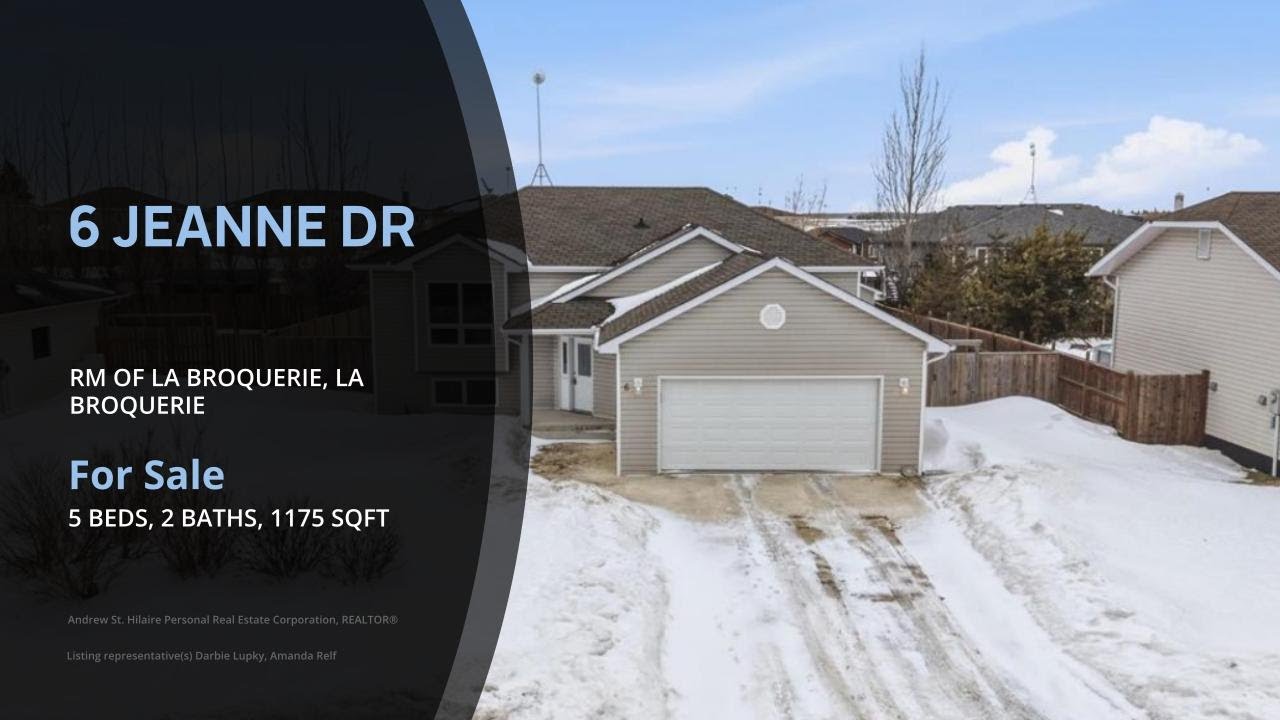 House For Sale | 6 Jeanne Dr, RM of La Broquerie, La Broquerie