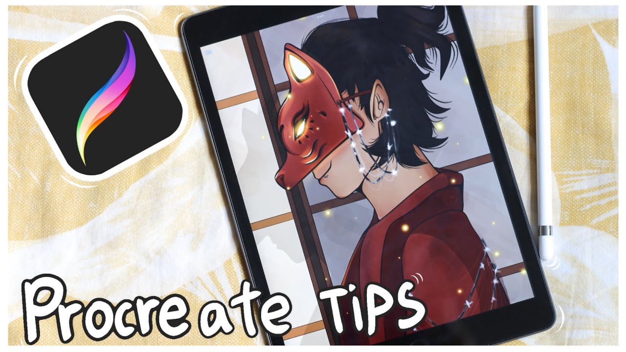 5 PROCREATE tips & tricks on Ipad 10.2 - YouTube