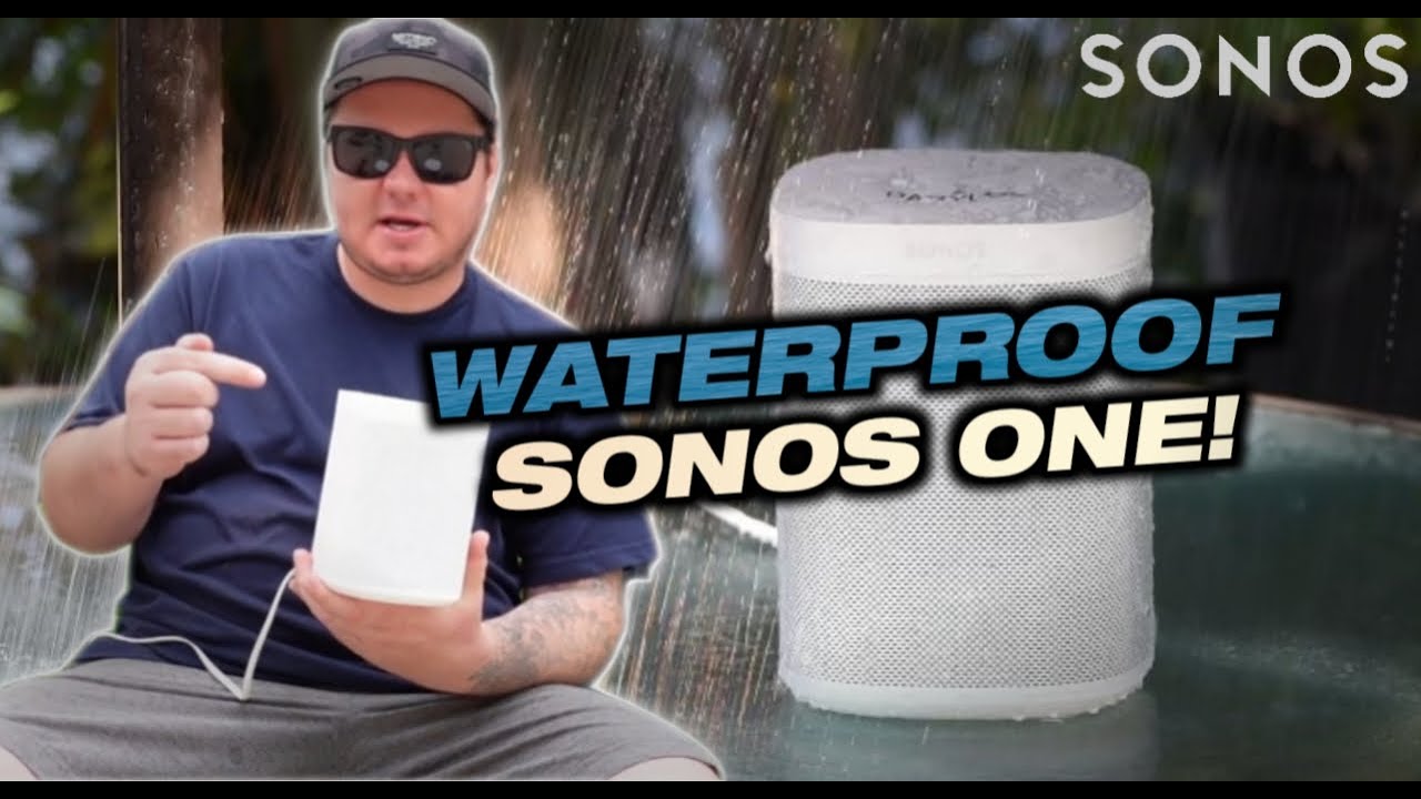 Weatherproof Sonos One Gen 2 Built for Outdoor Use #sonos -