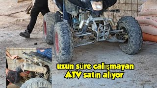 Uzun süredir çalışmayan ATV satın alıyor #kendindeyapabilirsin