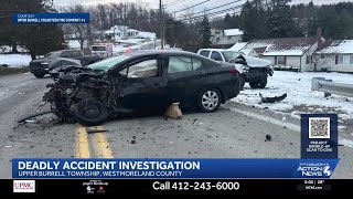 1 dead after crash in Upper Burrell, Westmoreland County