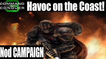 Let`s Play Command & Conquer 3: Tiberium Wars Nod Campaign Part 1 Havoc on the Coast!