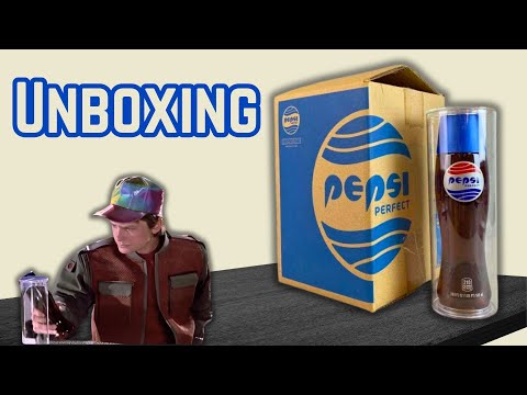 Unboxing a 10 year old SEALED bottle of Pepsi Perfect from Back to