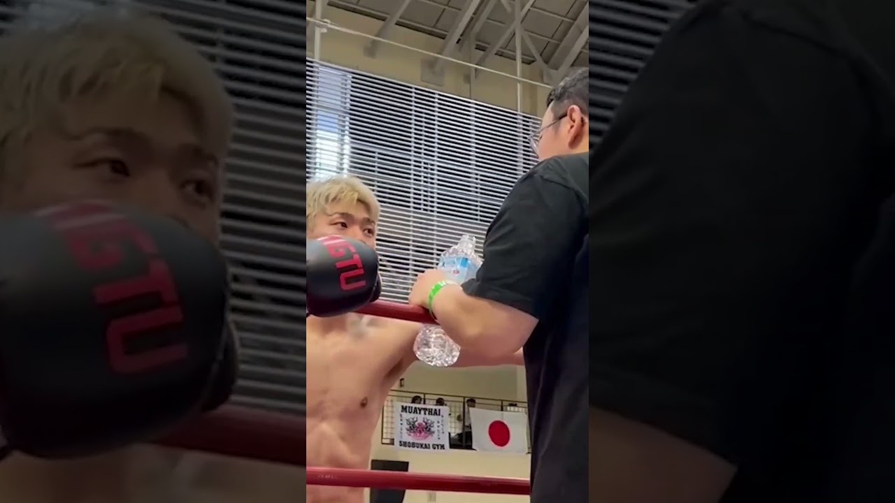 トレーナー天野が試合に勝ちました！応援ありがとうございました