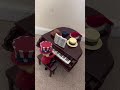 Mr. Christmas Gold Label Teddy Takes Requests Piano Music Box plays 60 songs