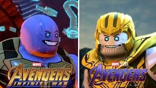 Thanos BOSS BATLLE From Every LEGO Video Games W / Mods