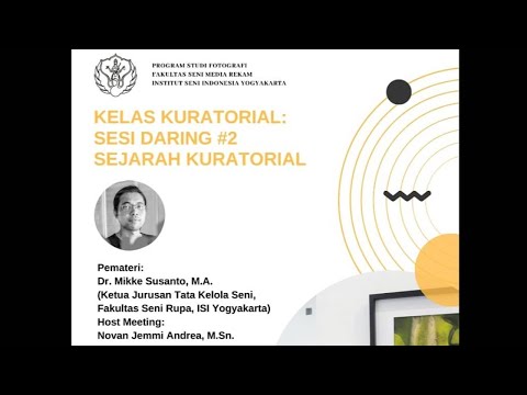 Video: Apa itu asisten kuratorial?