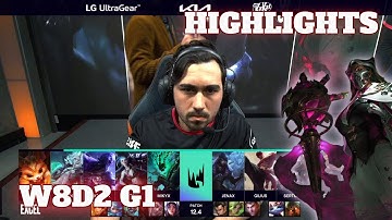 XL vs SK - Highlights | Week 8 Day 2 S12 LEC Spring 2022 | Excel vs SK Gaming W8D2