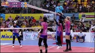 FINAL PROLIGA 2019 PUTRI POPSIVO POLWAN vs JPE