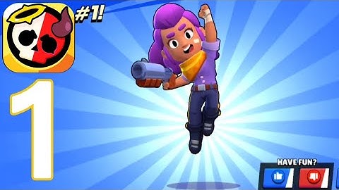 Brawl Stars Gameplay Walkthrough Part 1 - Tutorial Completed (IOS, Android) No commentary