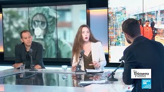 Intervención sobre  &quot;Turismo de catástrofes&quot; |Televisión France 24 | Karen Bujes