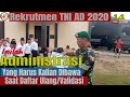 Administrasi Yang dibawa saat Daftar Ulang TNI AD 2020 | Persyaratan Administrasi Masuk TNI AD 2020