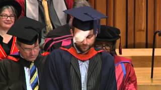 Damon Albarn receives an honorary degree from University of East London