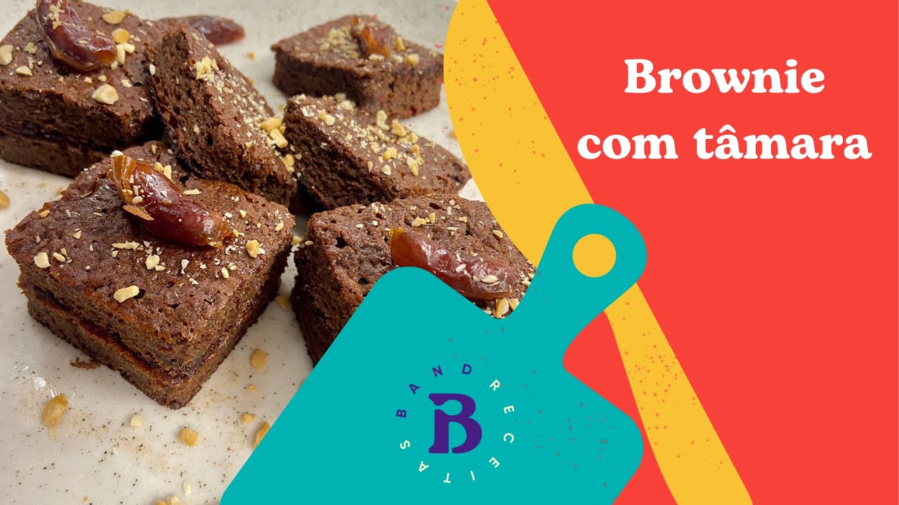 Brownie de chocolate com tâmara | Edu Guedes | The Chef