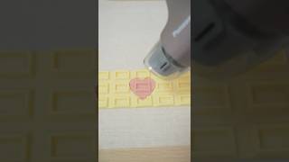 ドライヤーで溶かす！バレンタイン手作りチョコ【ドライヤーガーナ】Valentine's Day Chocolate 浜辺美波 吉沢亮 #Shorts