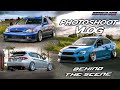 BTS PHOTOSHOOT: Bagged STI, Track Spec EM1, and Static WRX