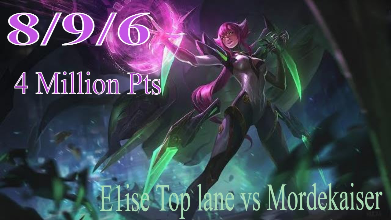 🕷️E1ise🕷️Elise Vs Mordekaiser🕷️Top Lane🕷️Electrocute Ap Bulid Patch 13.4🕸️